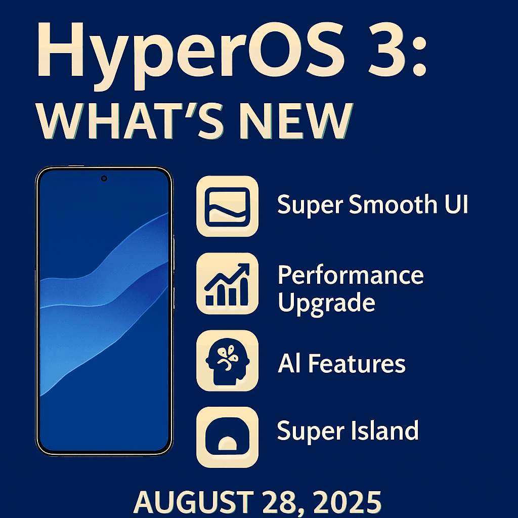 Xiaomi HyperOS 3 নতুন ফিচার