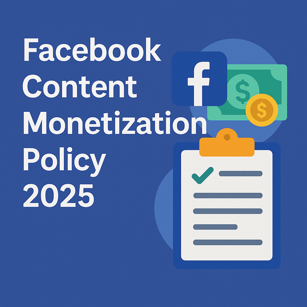 ফেসবুক কন্টেন্ট মনিটাইজেশন পলিসি