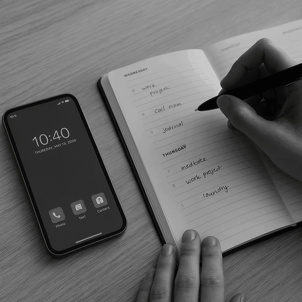digital minimalism routine
