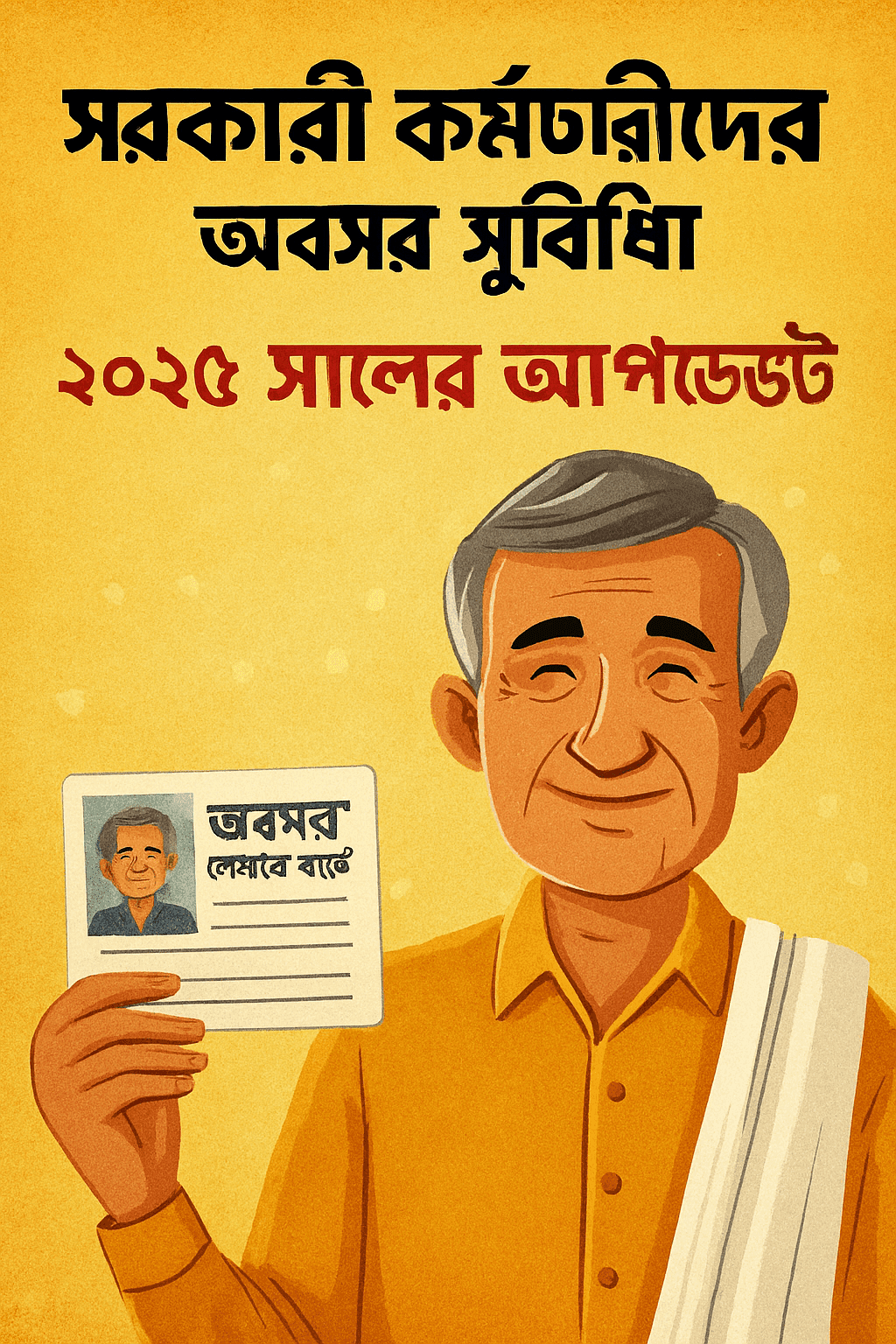 সরকারি কর্মচারীদের অবসর সুবিধা ২০২৫