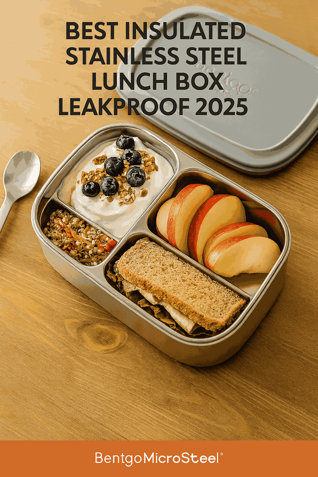 insulated stainless steel lunch box