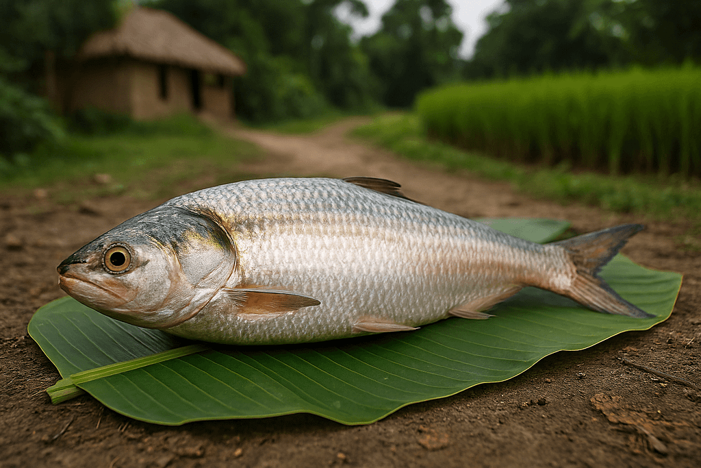 hilsa fish in a traditional Bangladeshi village setting | ইলিশ মাছ - ইলিশ চেনার উপায়, দাম, উৎপাদনে শীর্ষ দেশ ও জেলা, প্রকারভেদ, খাদ্যাভ্যাস, বৈজ্ঞানিক নাম ও সাংস্কৃতিক গুরুত্ব | TamzidulHaque.com hilsa fish in a traditional Bangladeshi village setting