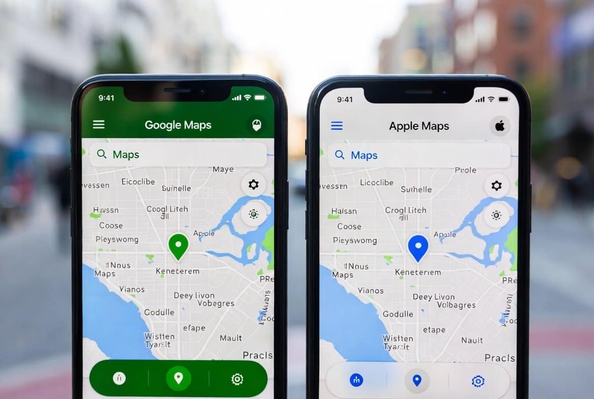 Google Maps vs Apple Maps 2025