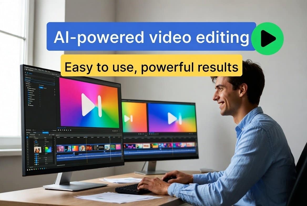 ai video editing software beginners 2026