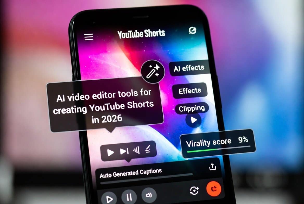 best ai video editor for youtube shorts