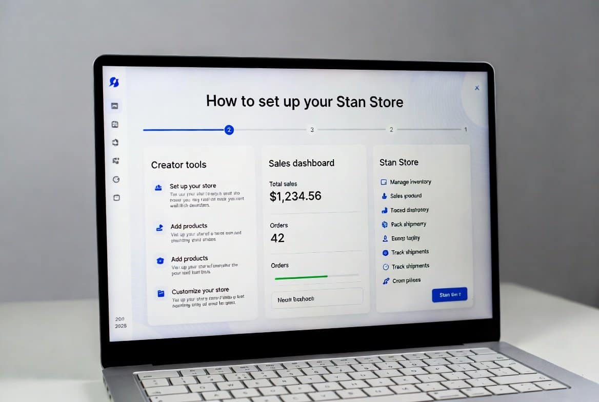 how to set up stan store