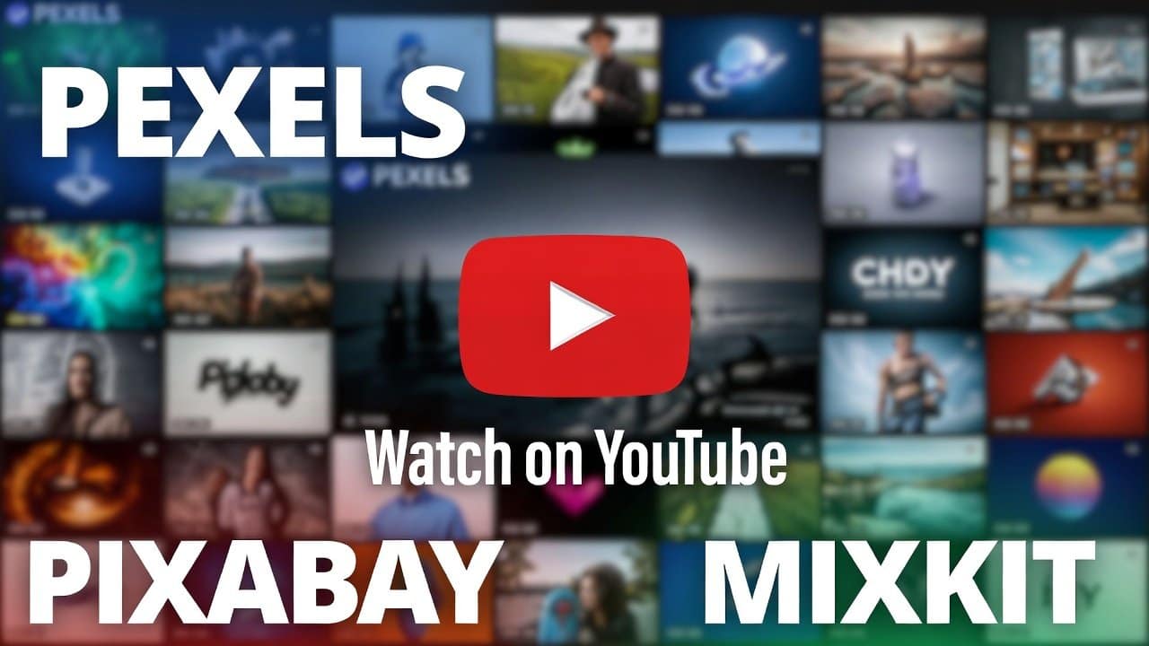 Royalty free videos for YouTube - best free stock footage sites 2026