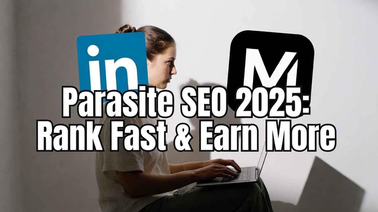 parasite SEO on LinkedIn and Medium