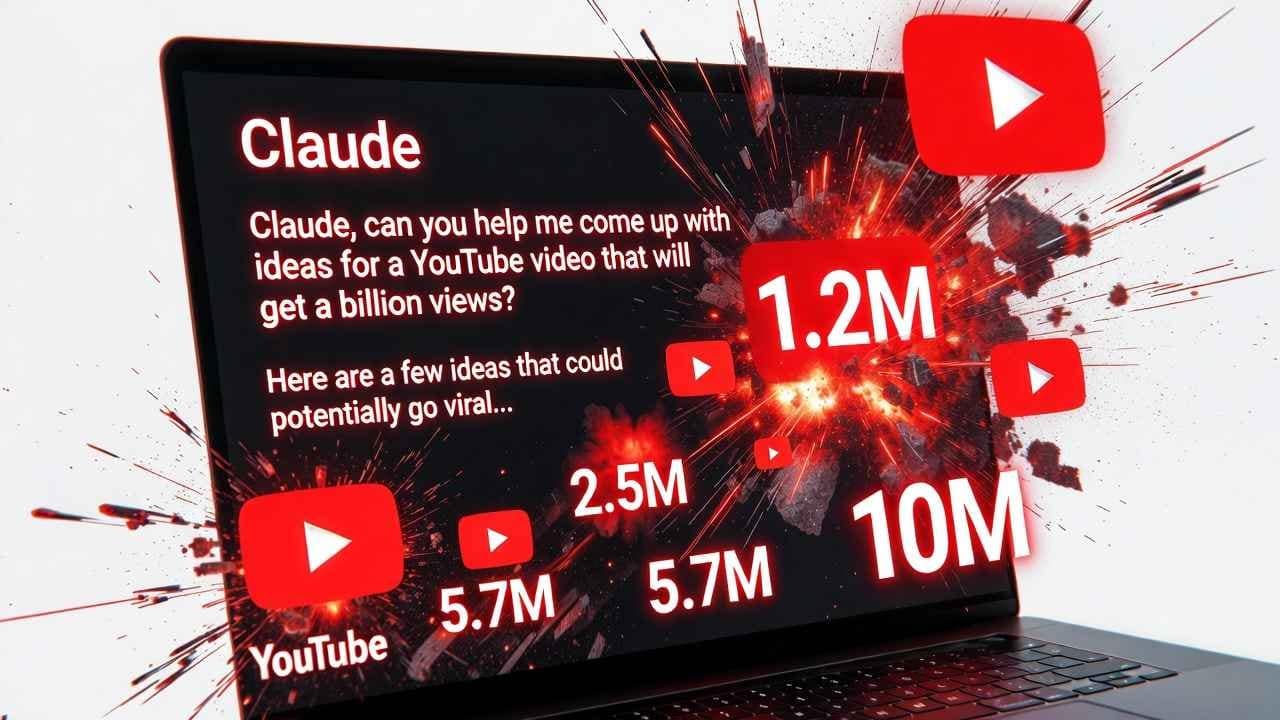 Claude AI prompts for YouTube videos