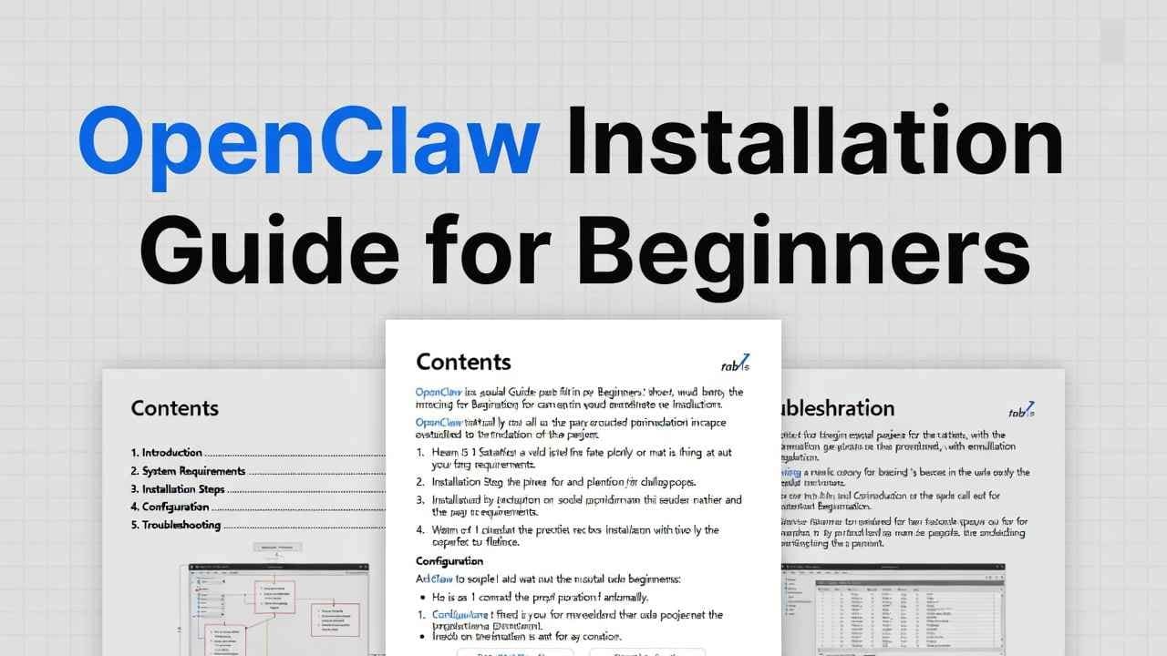 OpenClaw installation guide