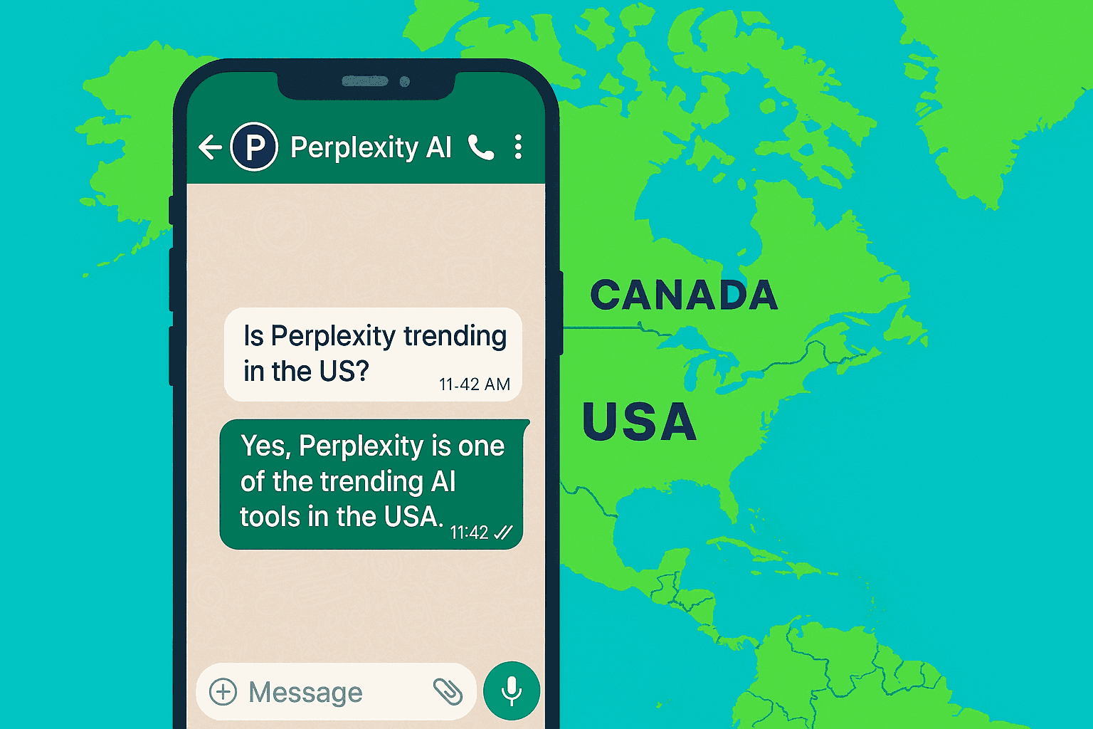 Perplexity AI WhatsApp number