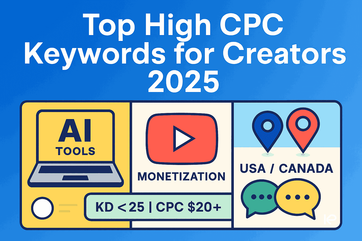 high CPC long tail keywords content creators