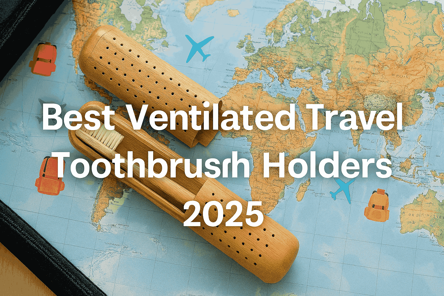 ventilated travel toothbrush holder
