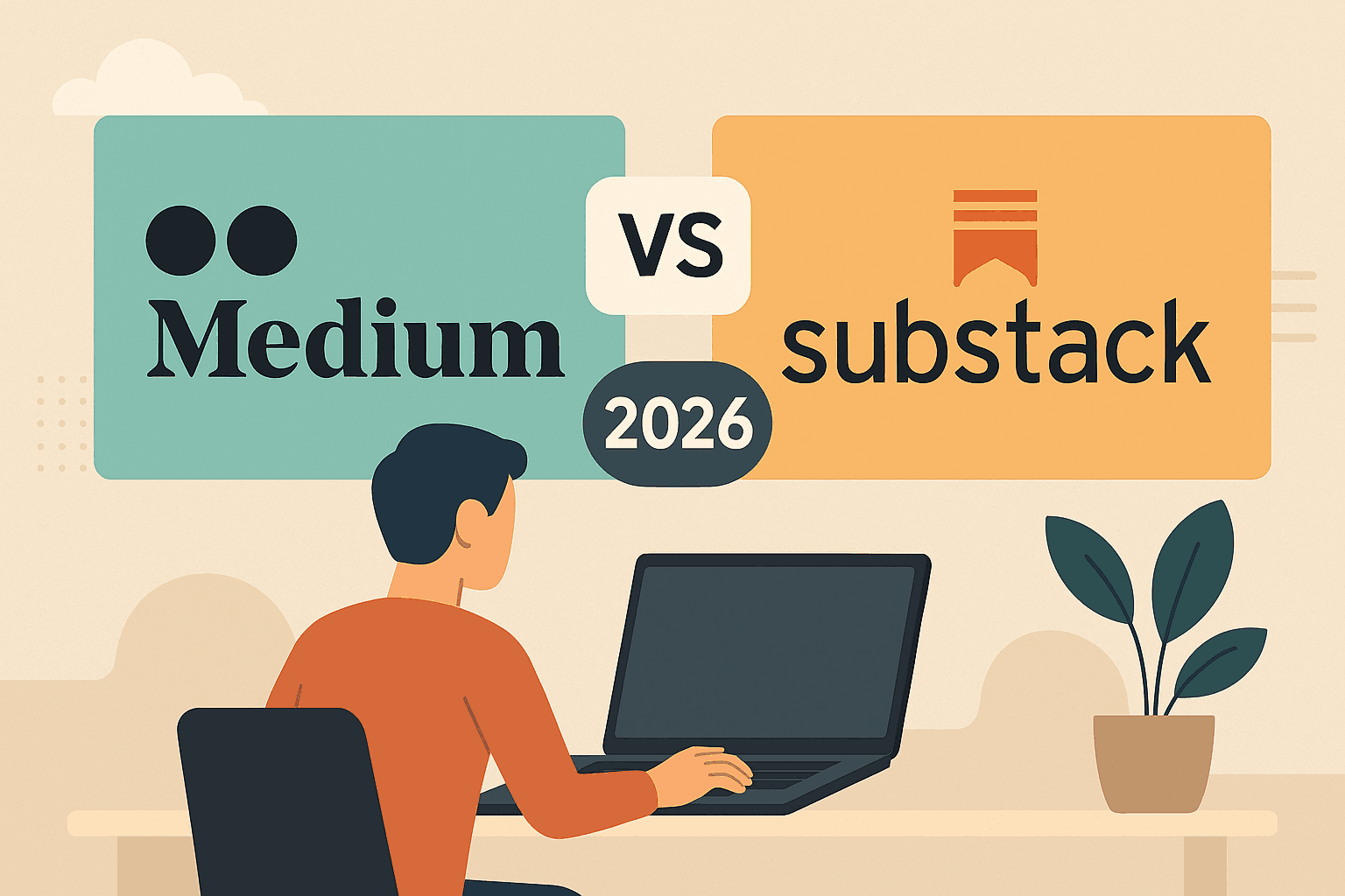 Medium vs Substack 2026 | Medium vs Substack 2026: Which Platform Pays Writers More (Honest Comparison) | TamzidulHaque.com Medium vs Substack 2026