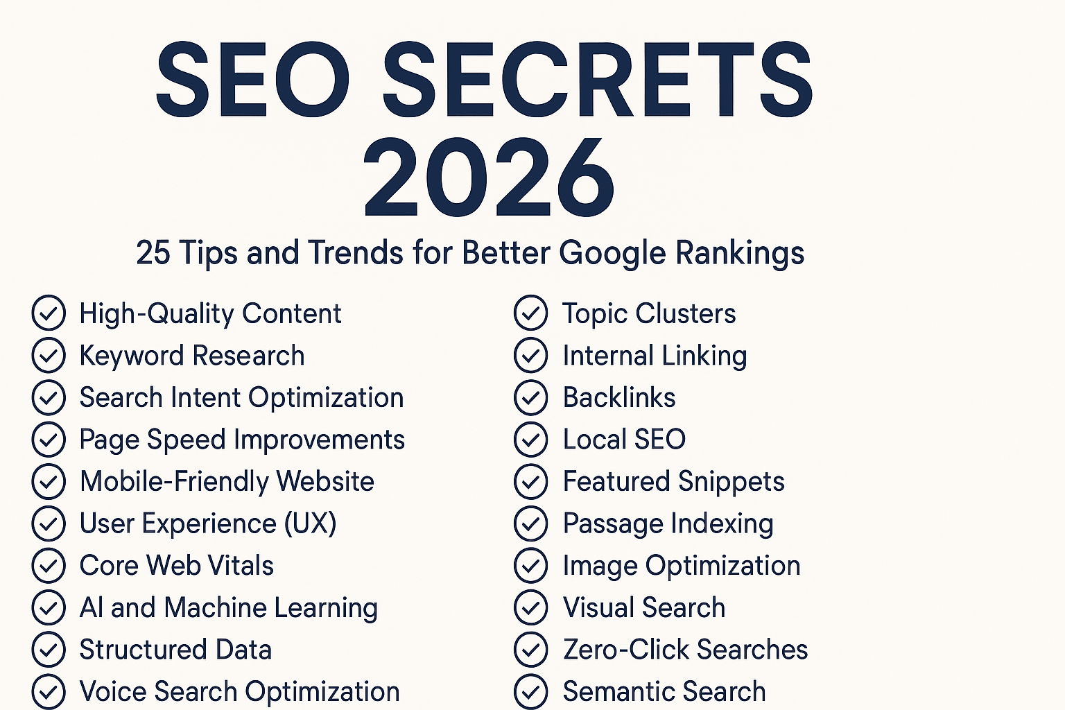 SEO secrets 2026 infographic with 25 tips and trends for better Google rankings | SEO Secrets 2026: 25 Game-Changing Tips to Skyrocket Your Rankings This Year | TamzidulHaque.com SEO secrets 2026 infographic with 25 tips and trends for better Google rankings