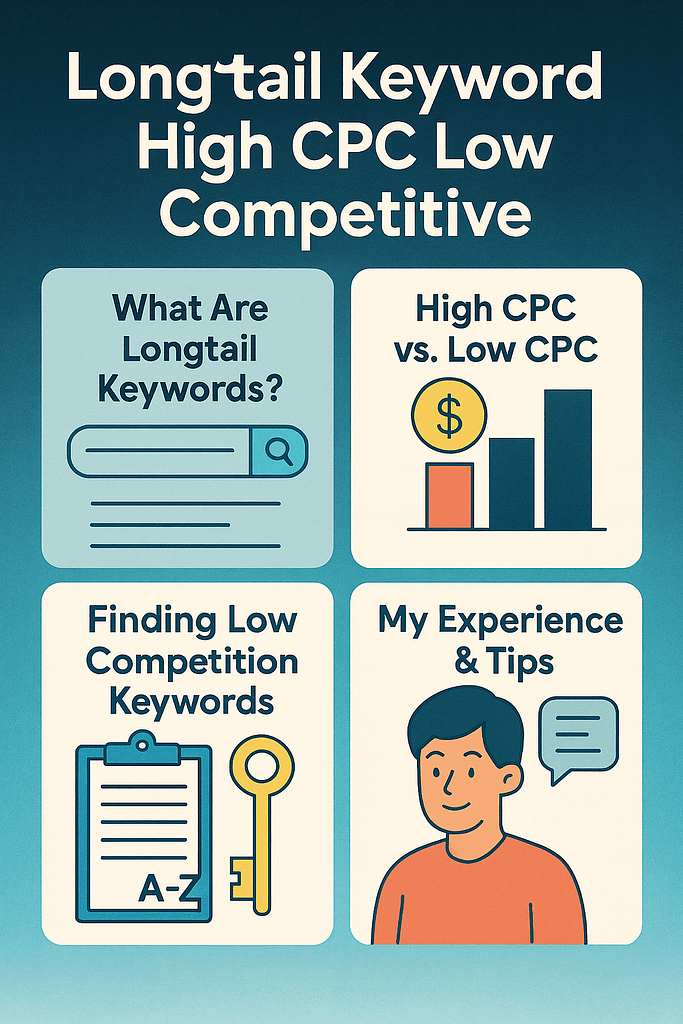USA keyword research for longtail keyword high CPC low competitive phrases