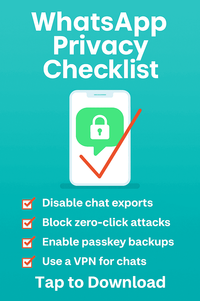 WhatsApp Privacy Update 2025 | WhatsApp Passkey Backup: A Smarter Way to Secure Your Chats in 2025 | TamzidulHaque.com WhatsApp Privacy Update 2025
