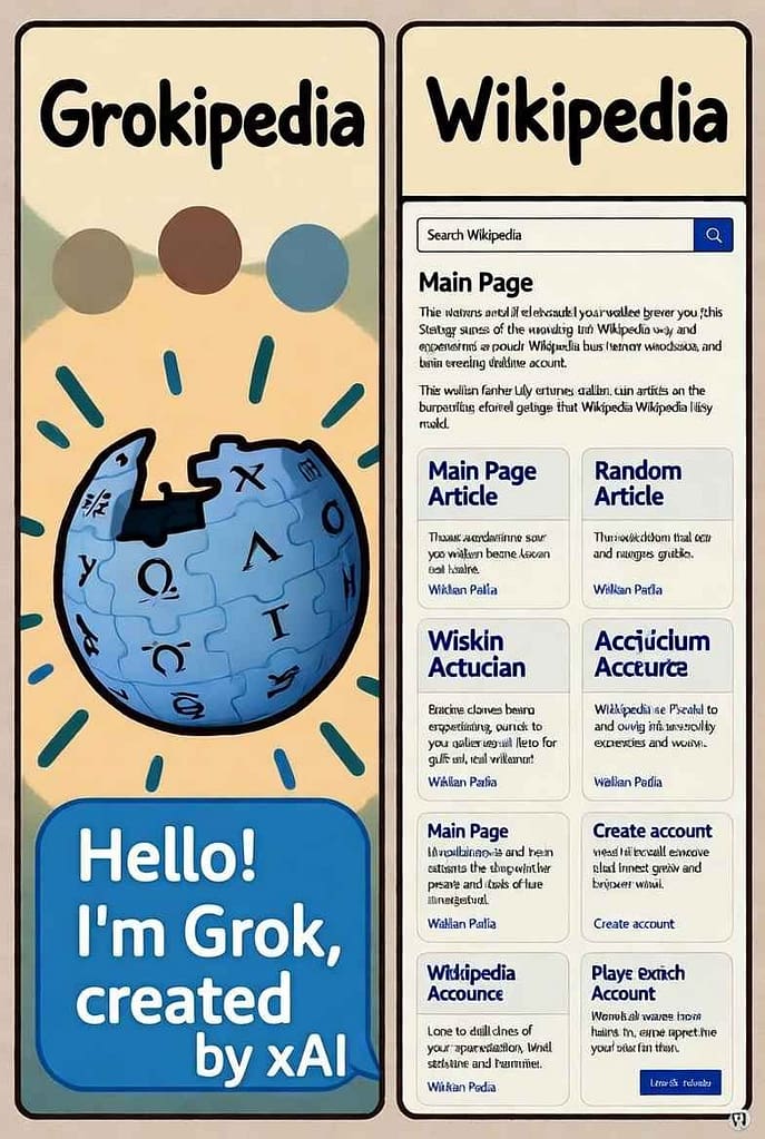 Grokipedia vs Wikipedia | Grokipedia Beta Launch: Elon Musk's AI Encyclopedia Shakes Up Wikipedia – Is It the Future of Truth Online? | TamzidulHaque.com Grokipedia vs Wikipedia