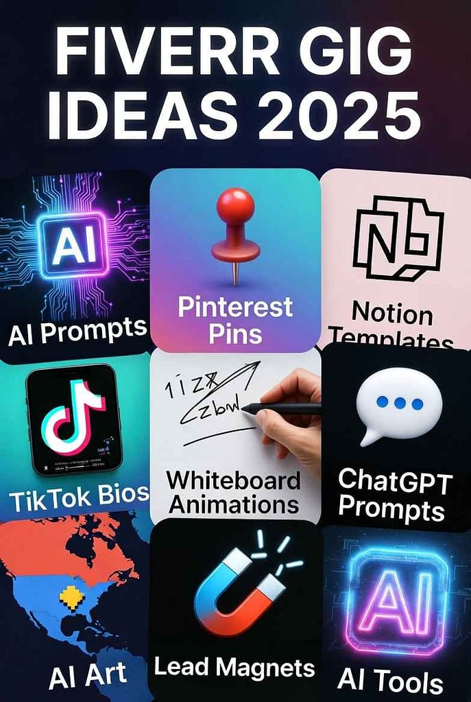 AI prompt engineering Fiverr | Unlock 2025's Top Low Competition Fiverr Gigs: Earn $5K/Month with AI & SEO Side Hustles (Proven Ideas) | TamzidulHaque.com