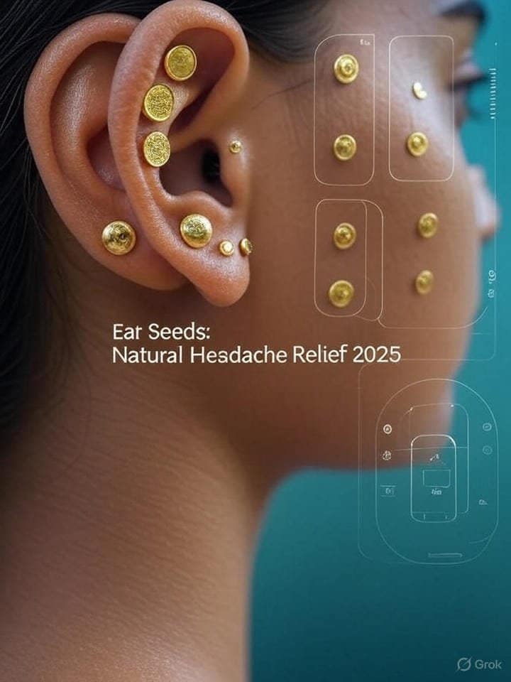 Ear Seeds for Headache Relief