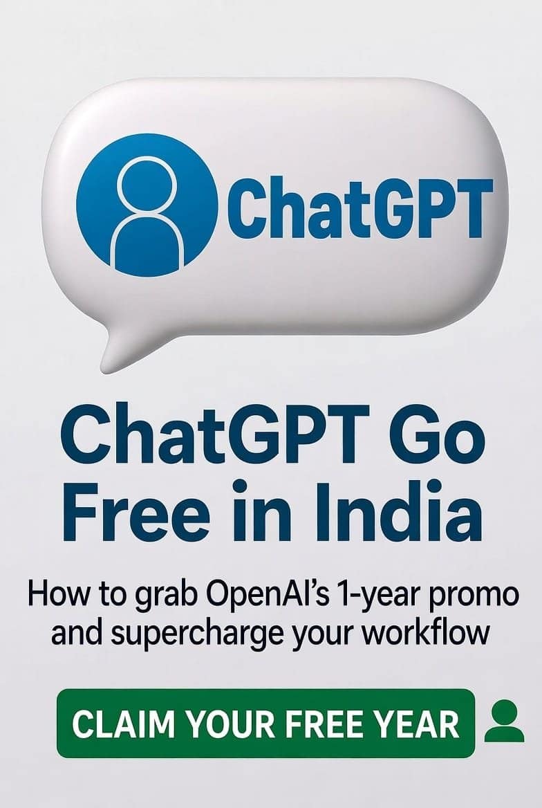 ChatGPT Go free India