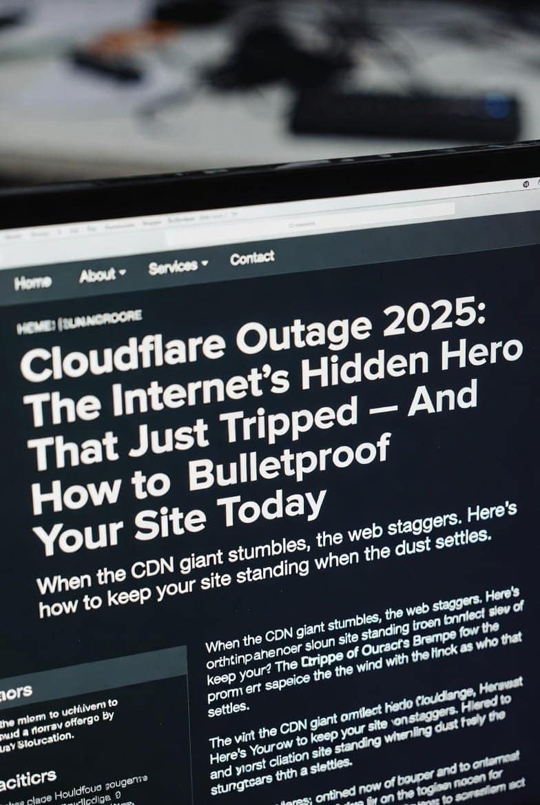 Cloudflare outage 2025