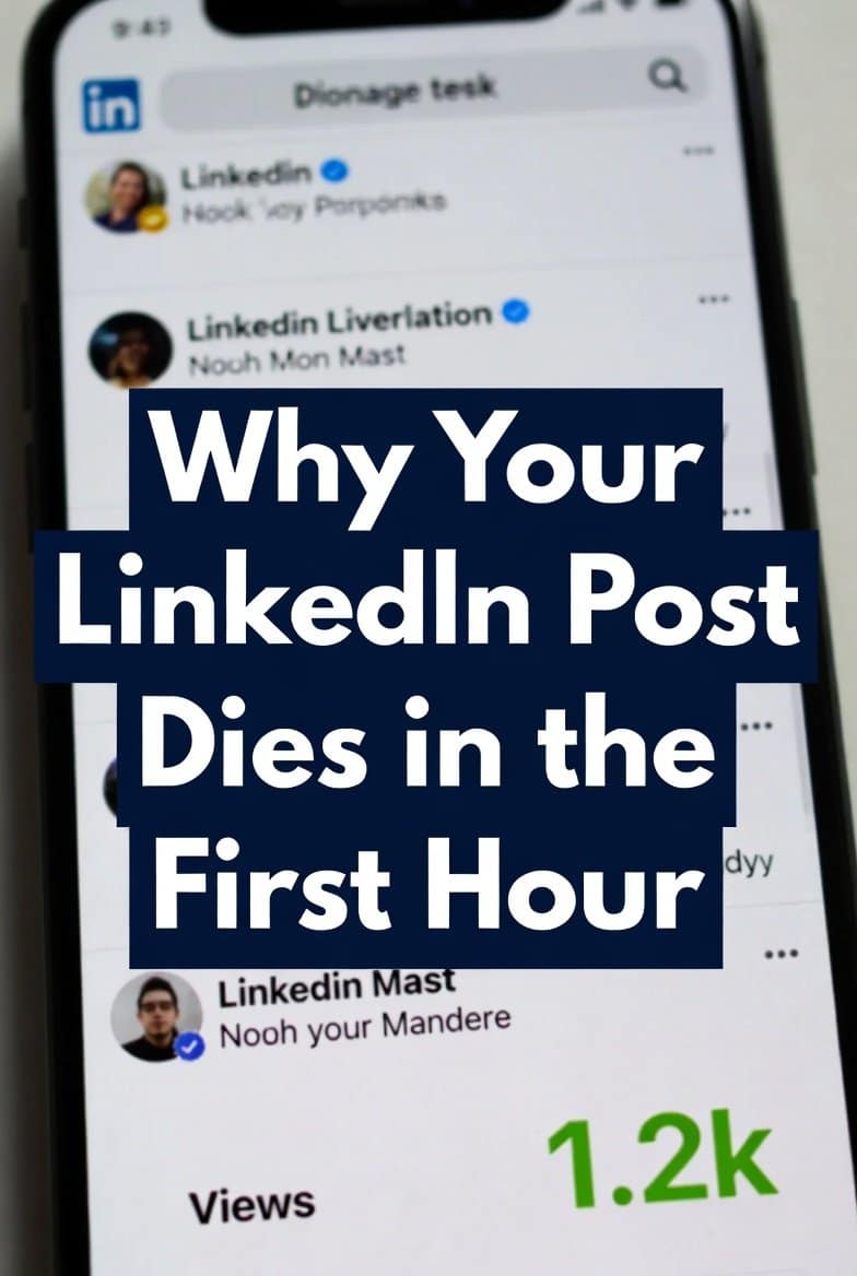 LinkedIn post dies first hour