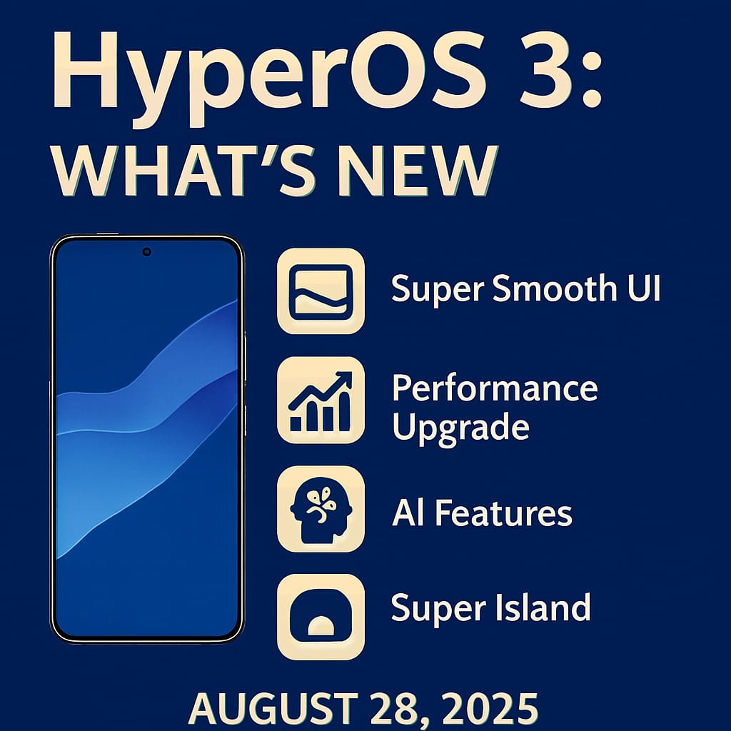 Xiaomi HyperOS 3 নতুন ফিচার