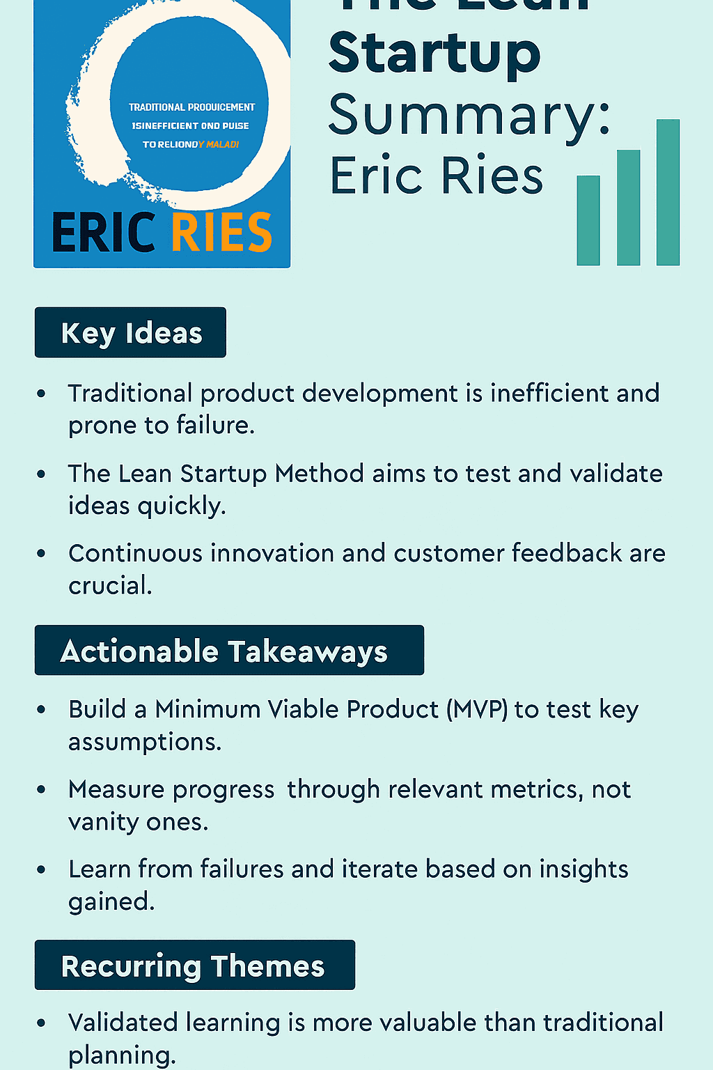 lean startup summary