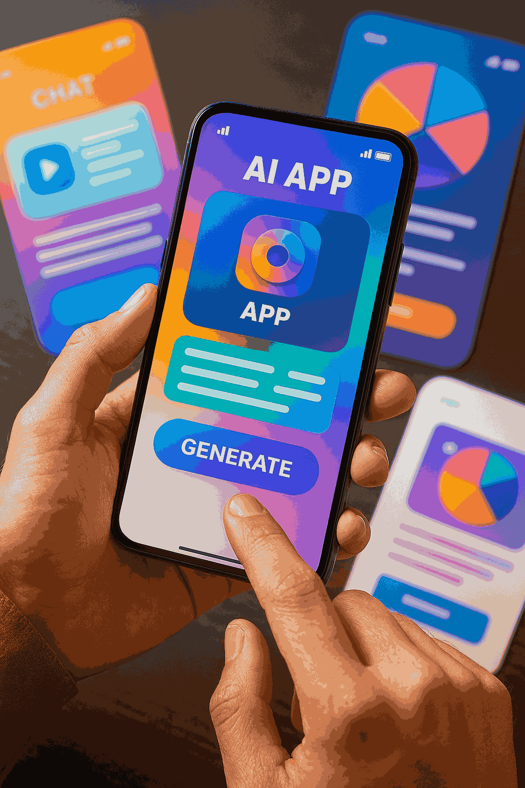 create mobile apps using ai without coding