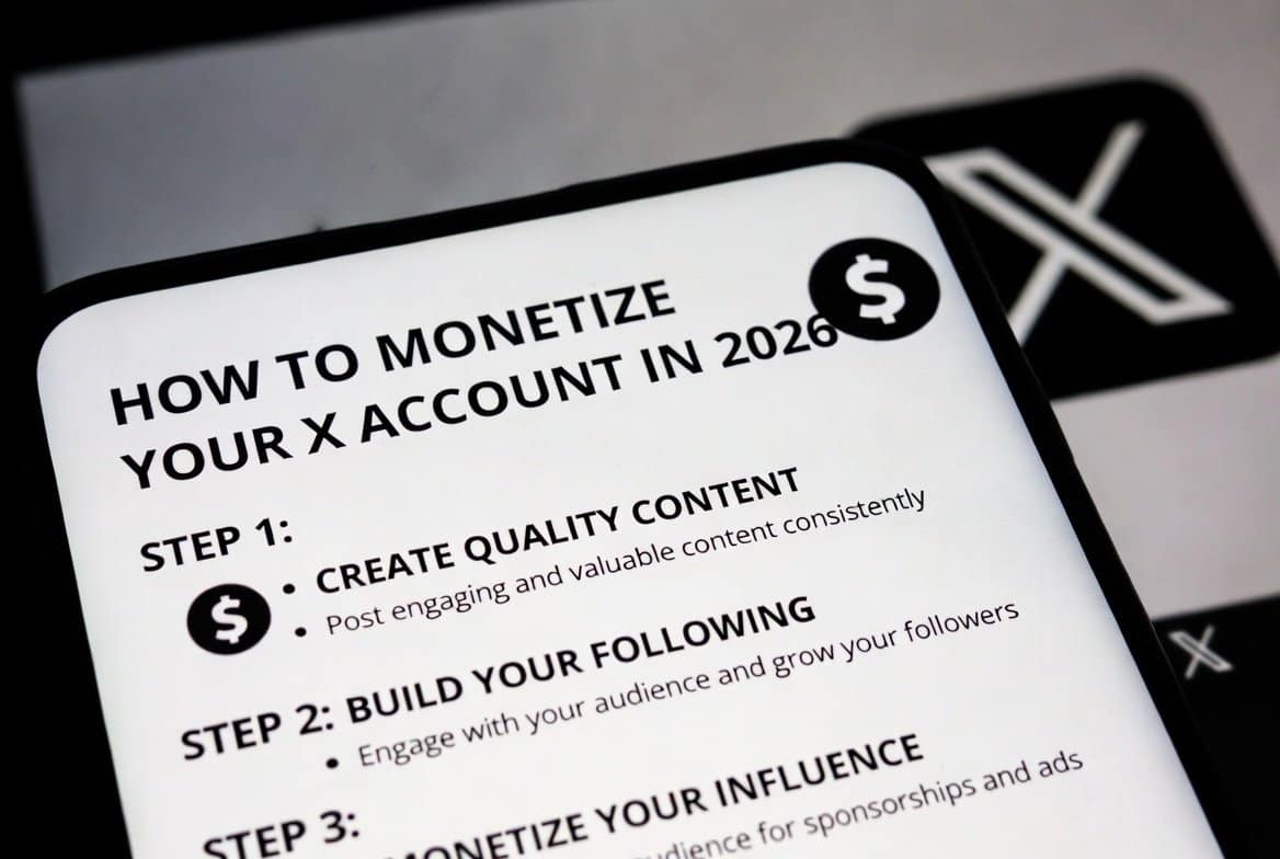 how to monetize X account 2026