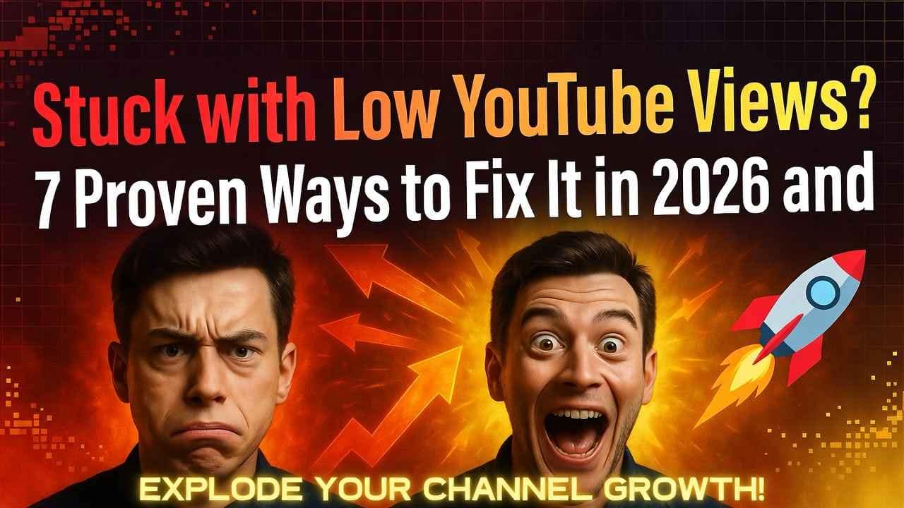 fix low YouTube views 2026