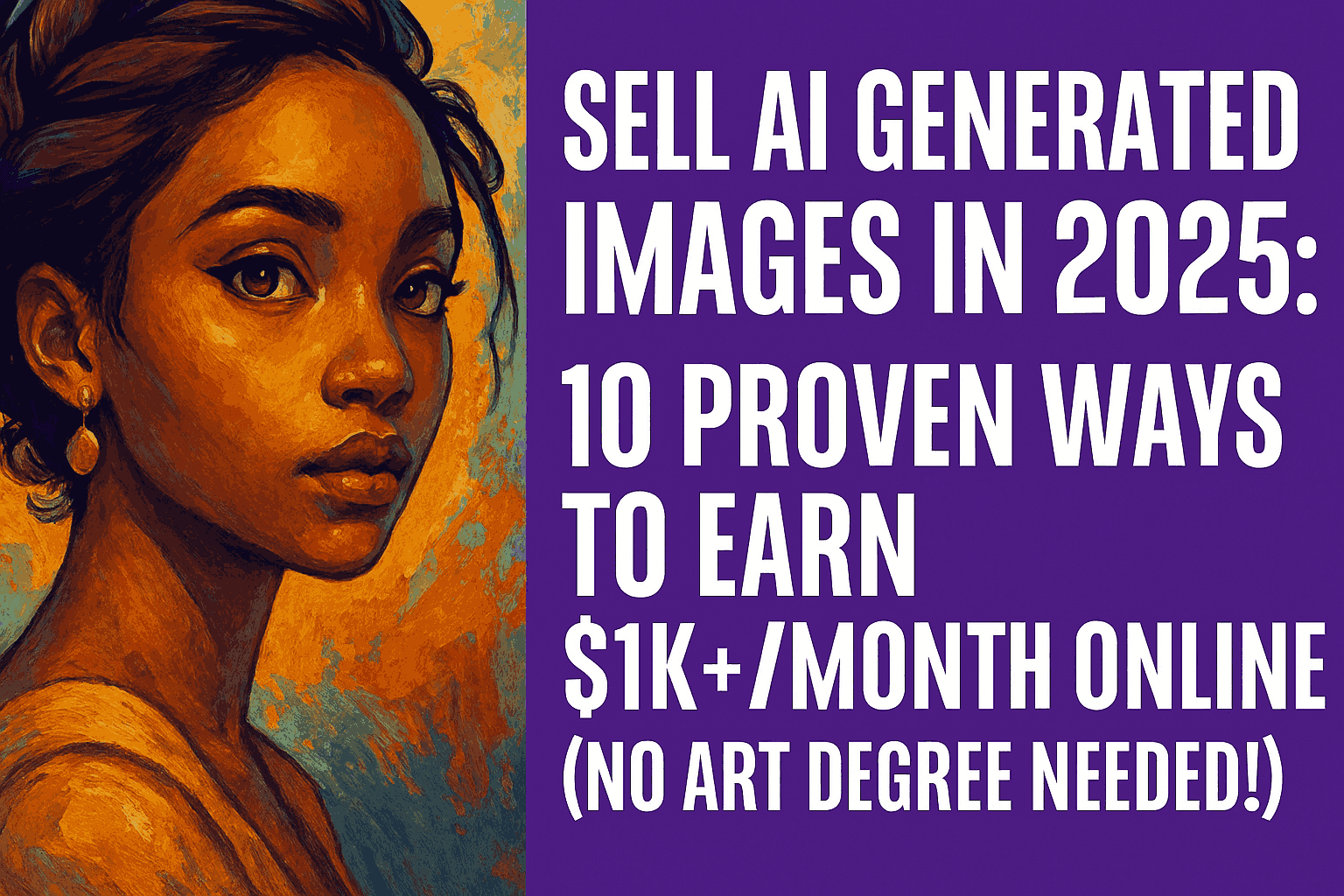 Sell AI Generated Images