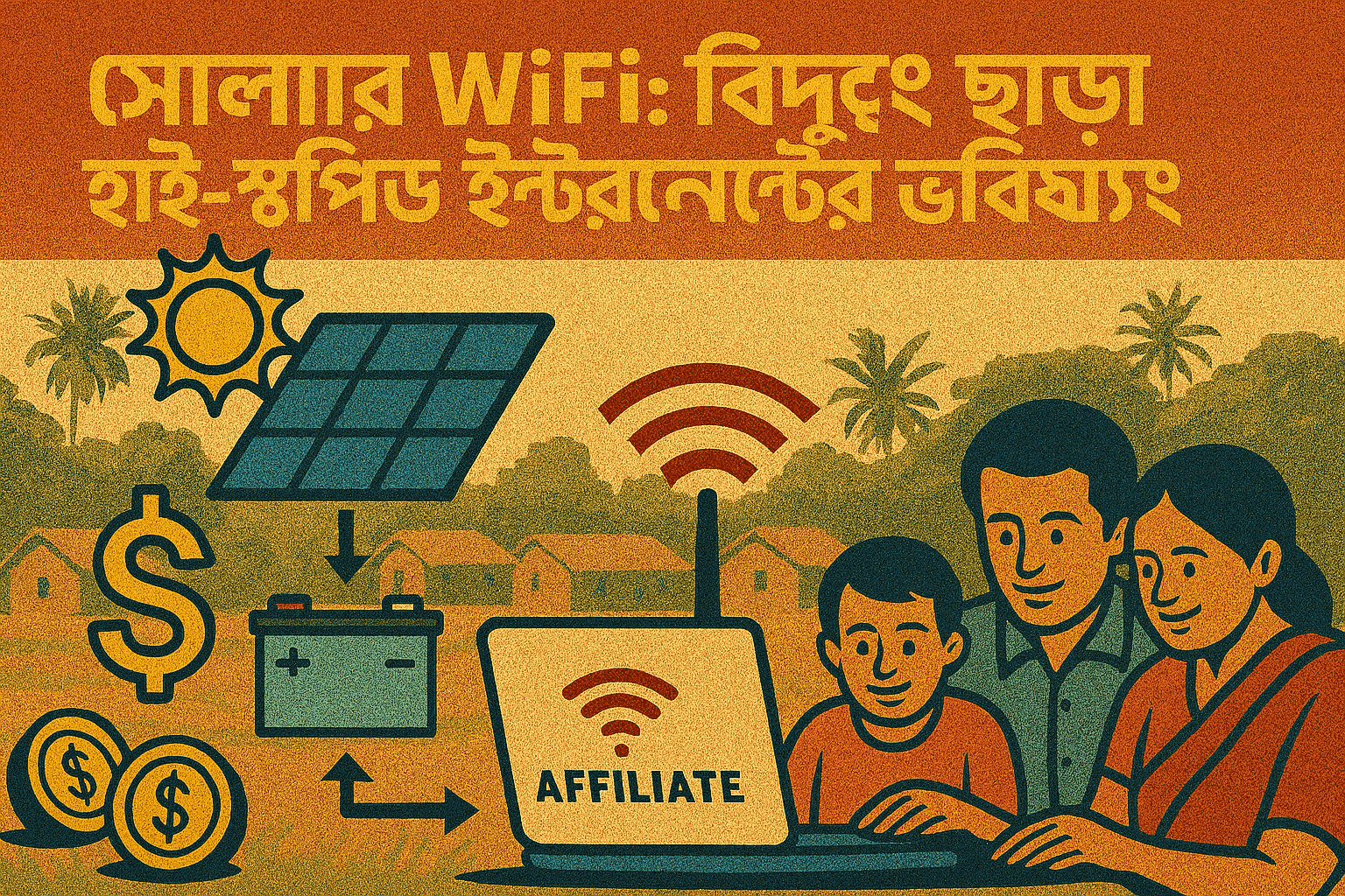 সোলার WiFi টেকনোলজি