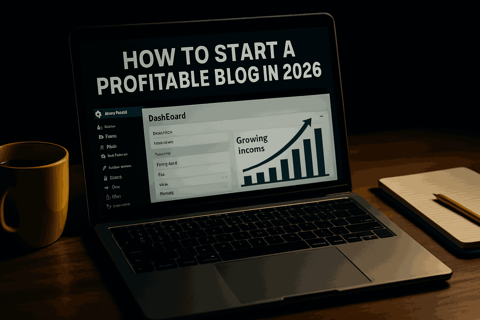 how to start a profitable blog 2026