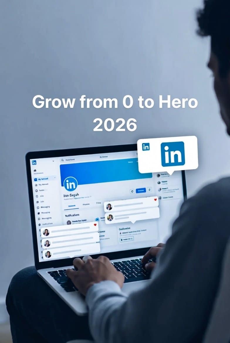 how to grow LinkedIn from 0