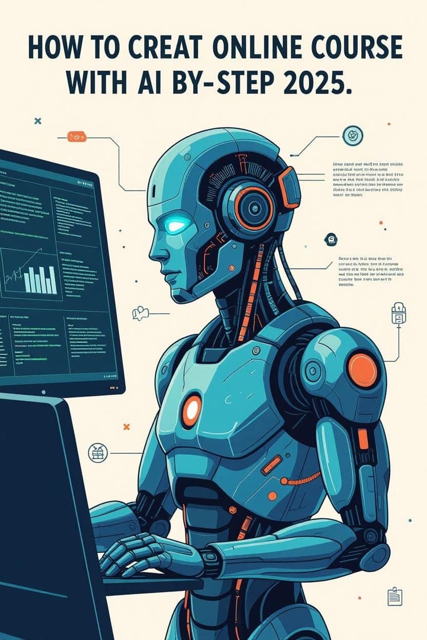 Create online course with AI