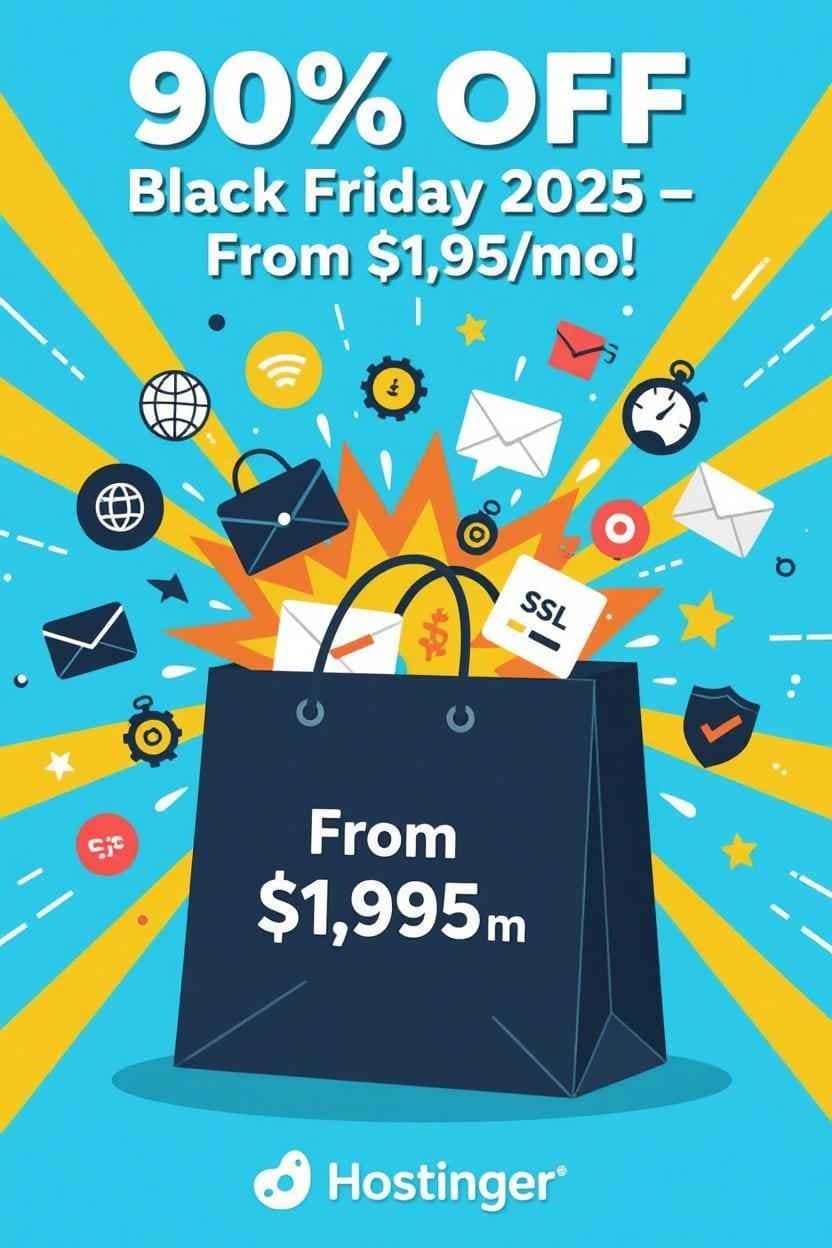 Hostinger Black Friday deals 2025
