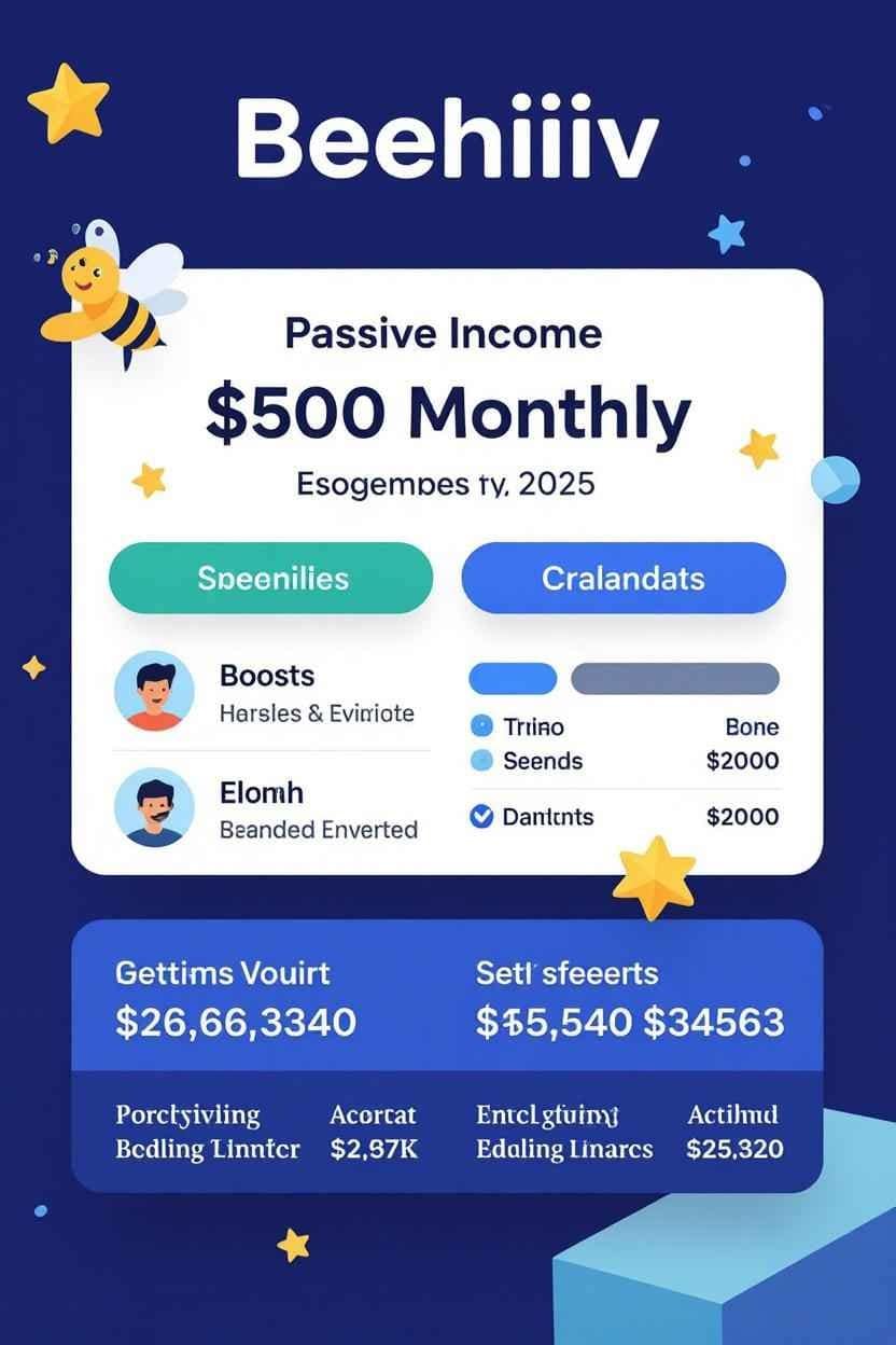 beehiiv boosts passive income